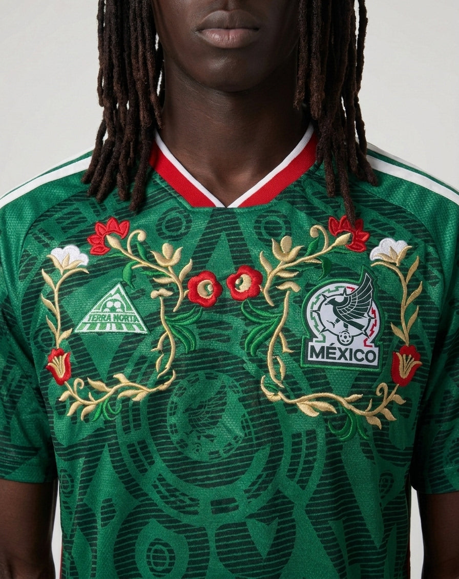 MEXICO EMBROIDERY JERSEY