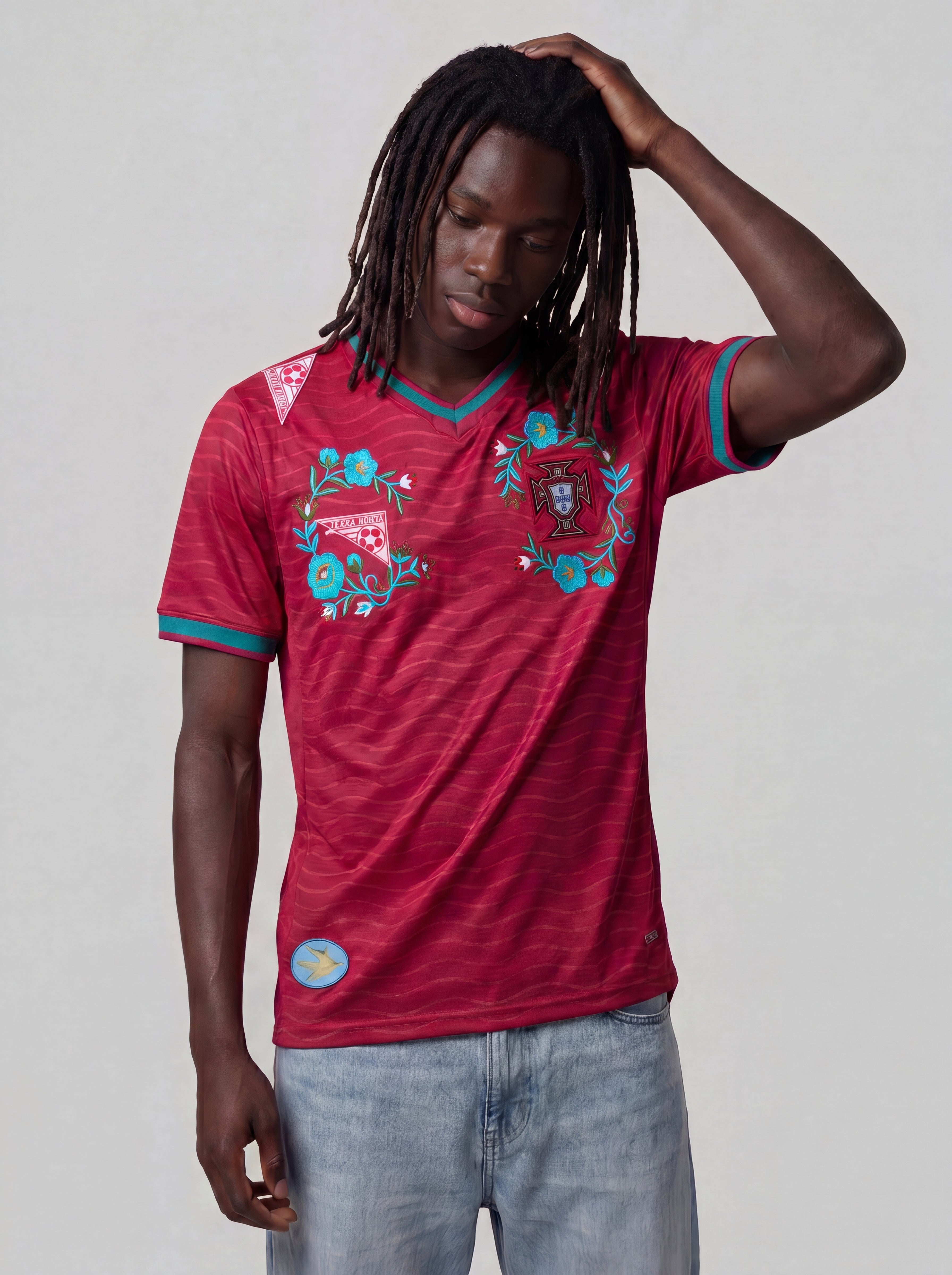 PORTUGAL EMBROIDERY JERSEY