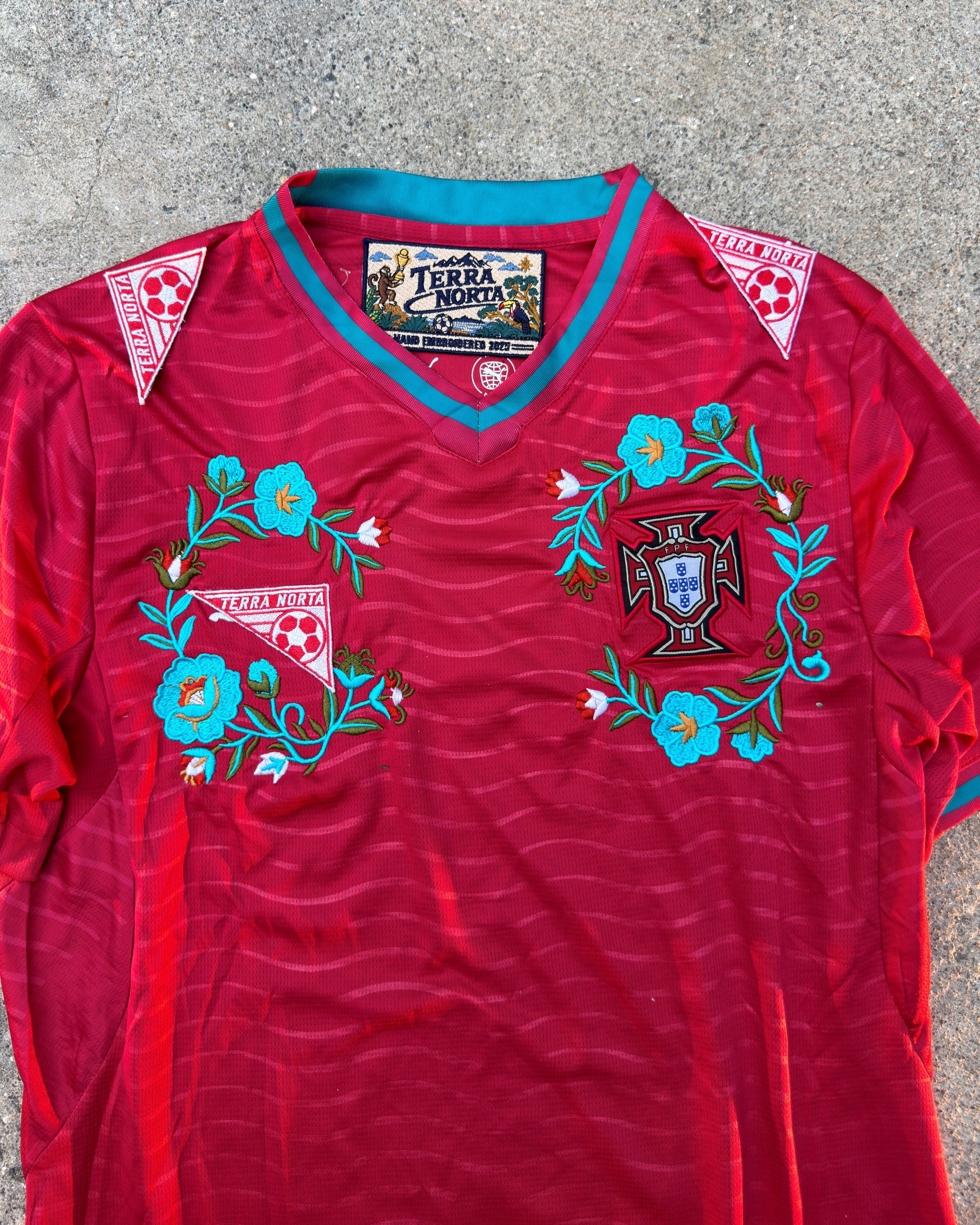 PORTUGAL EMBROIDERY JERSEY