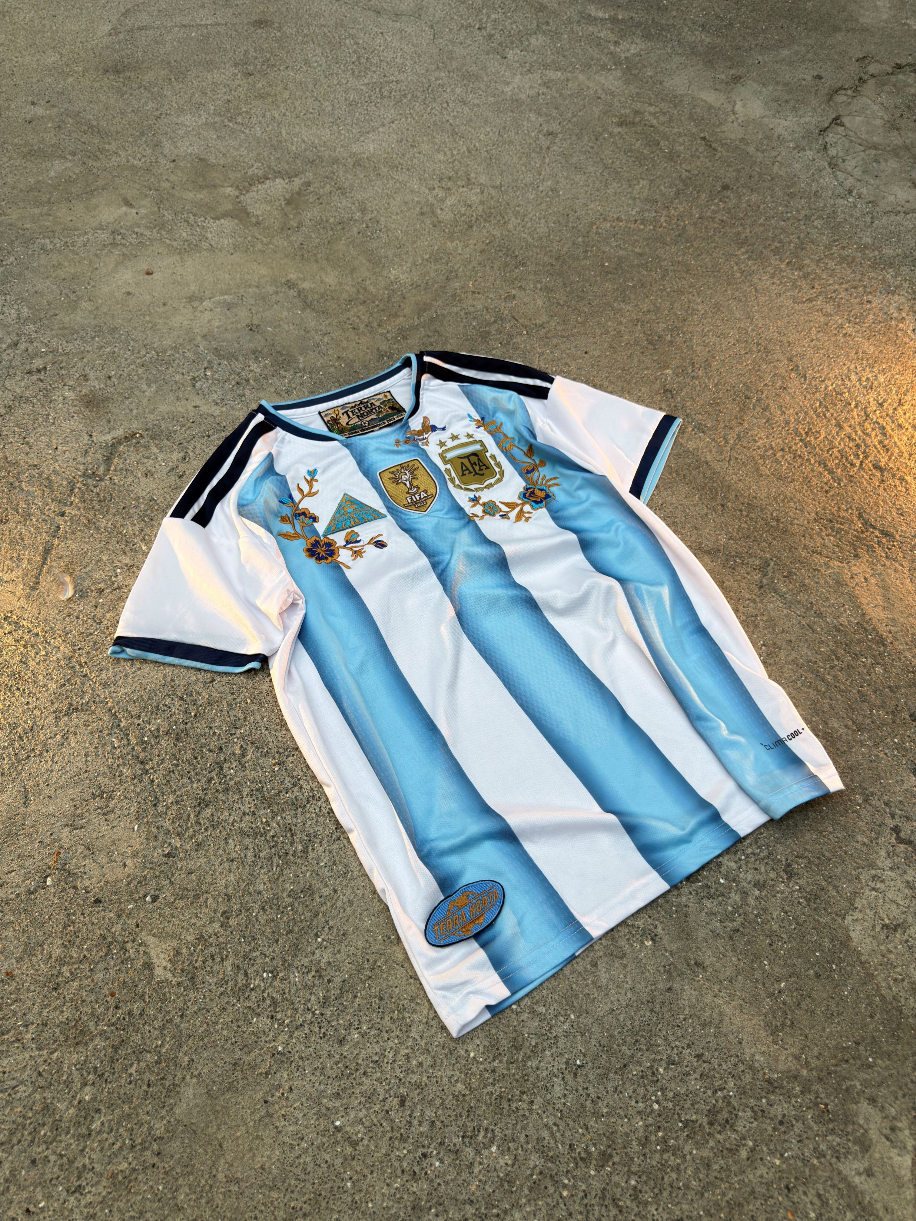 ARGENTINA EMBROIDERY JERSEY