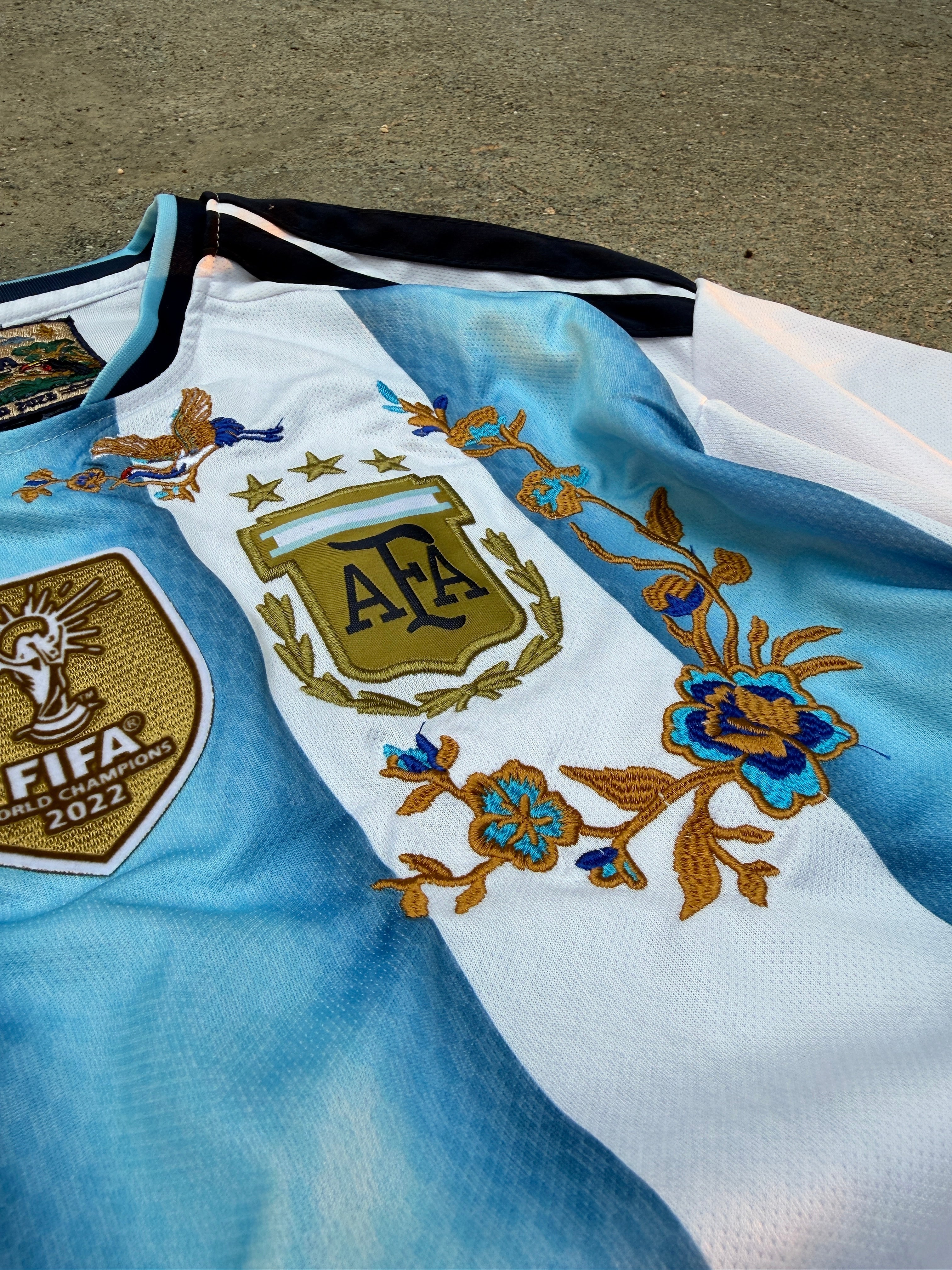 ARGENTINA EMBROIDERY JERSEY