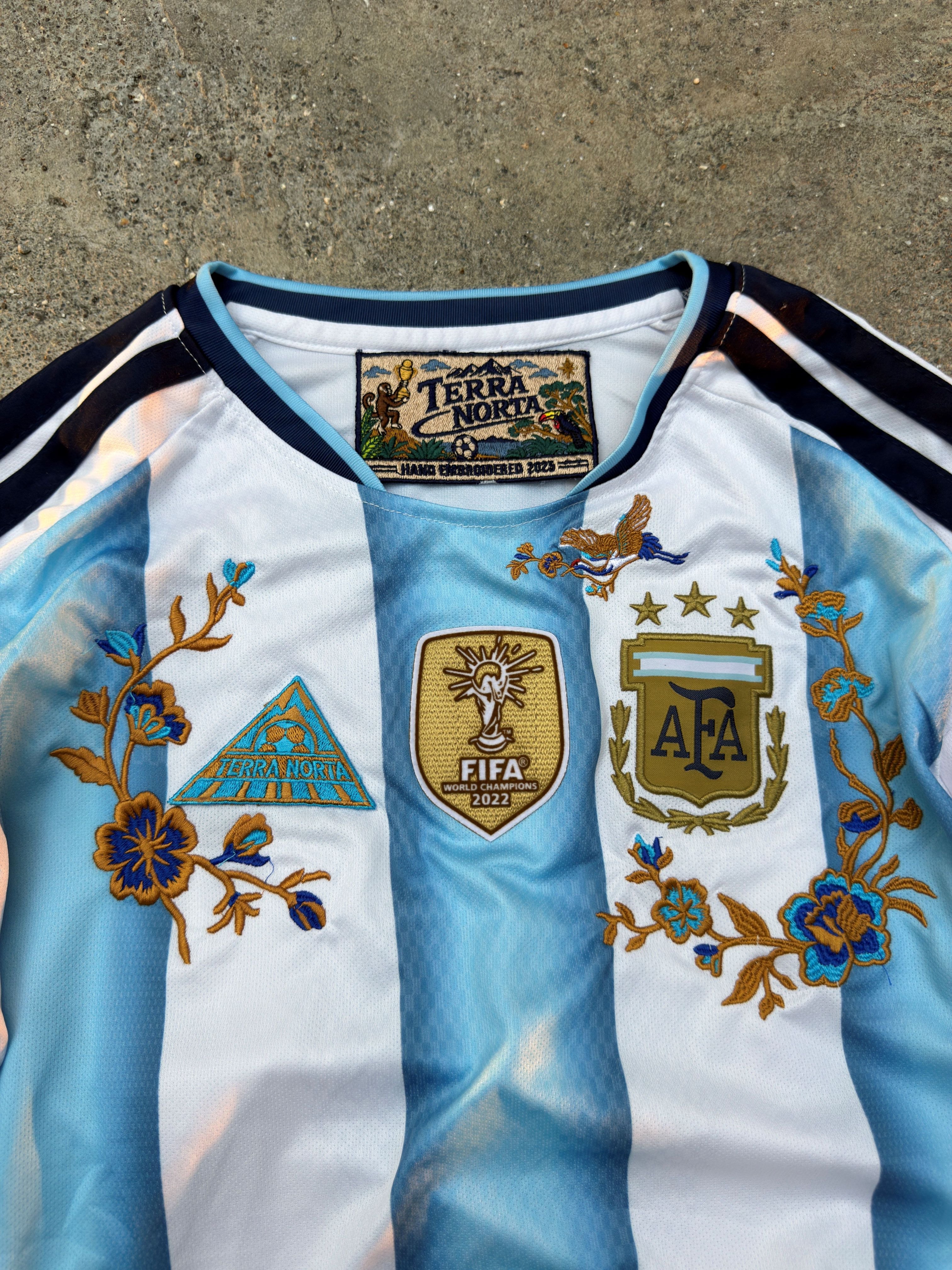 ARGENTINA EMBROIDERY JERSEY
