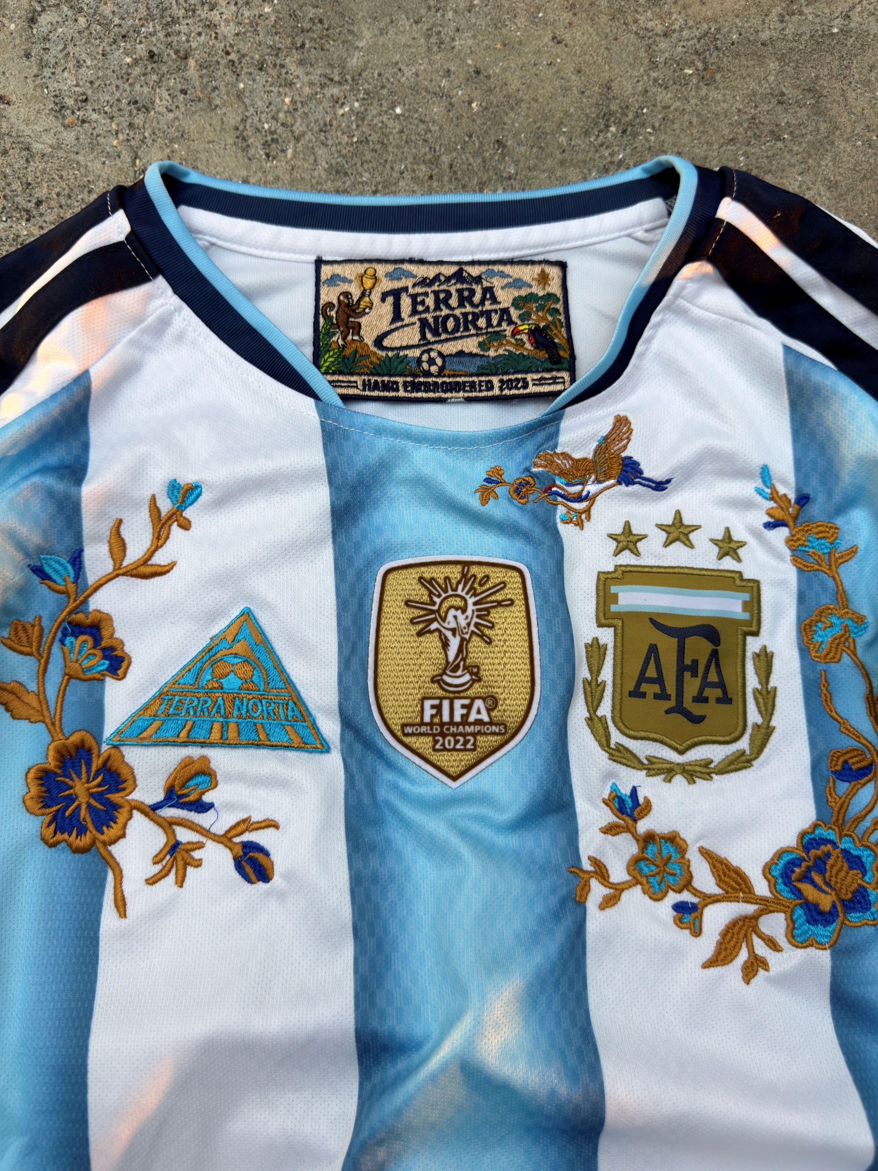 ARGENTINA EMBROIDERY JERSEY