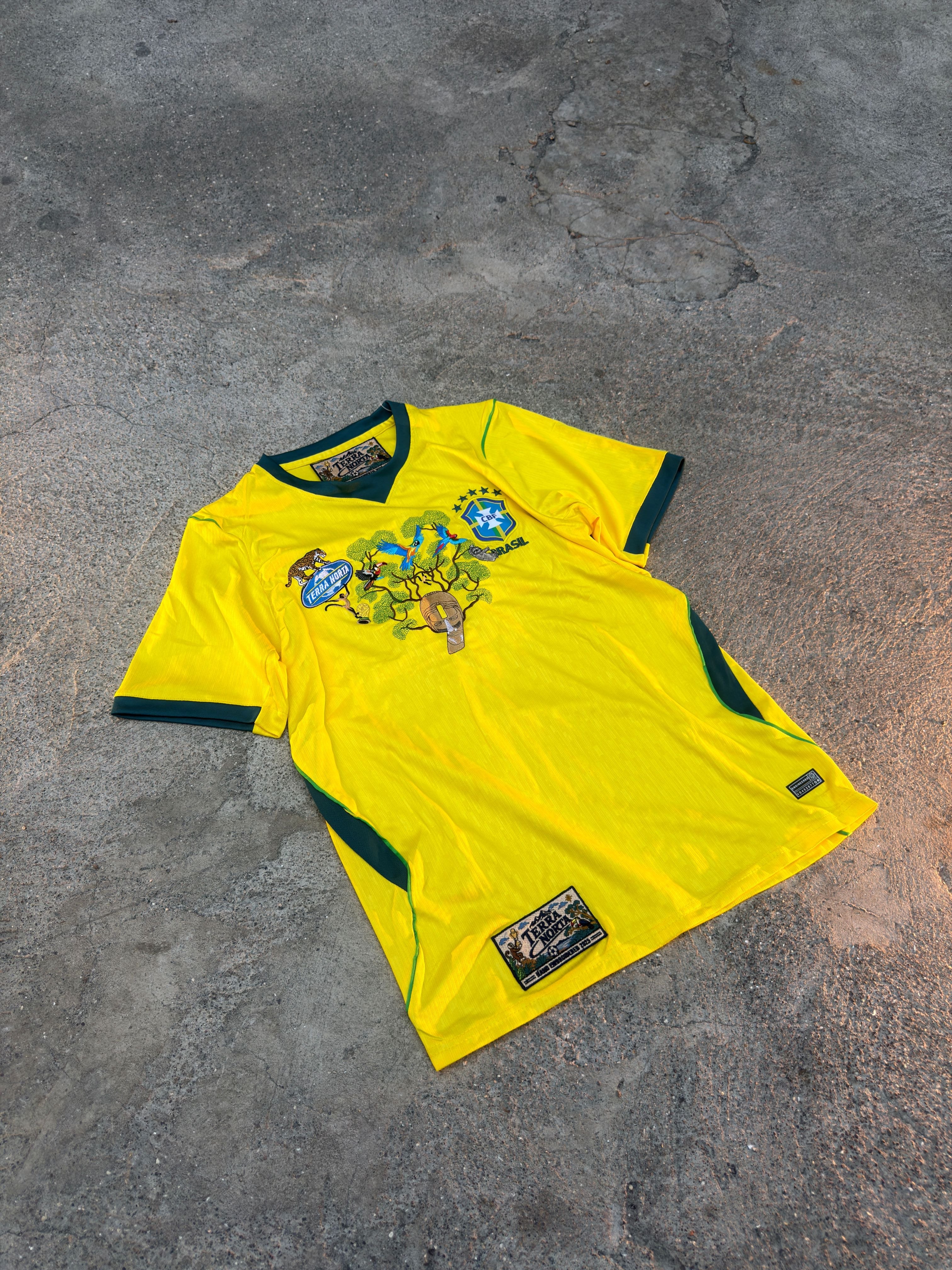BRAZIL EMBROIDERY JERSEY