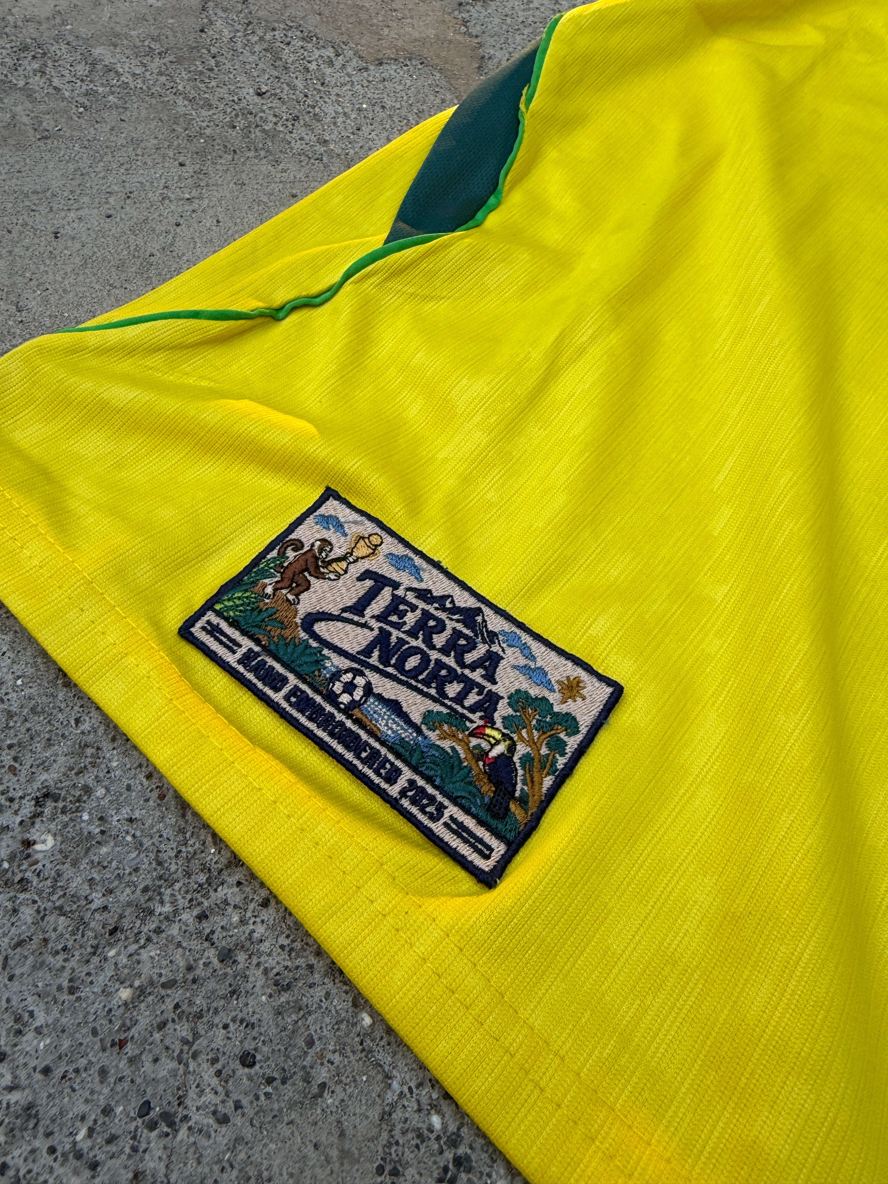BRAZIL EMBROIDERY JERSEY