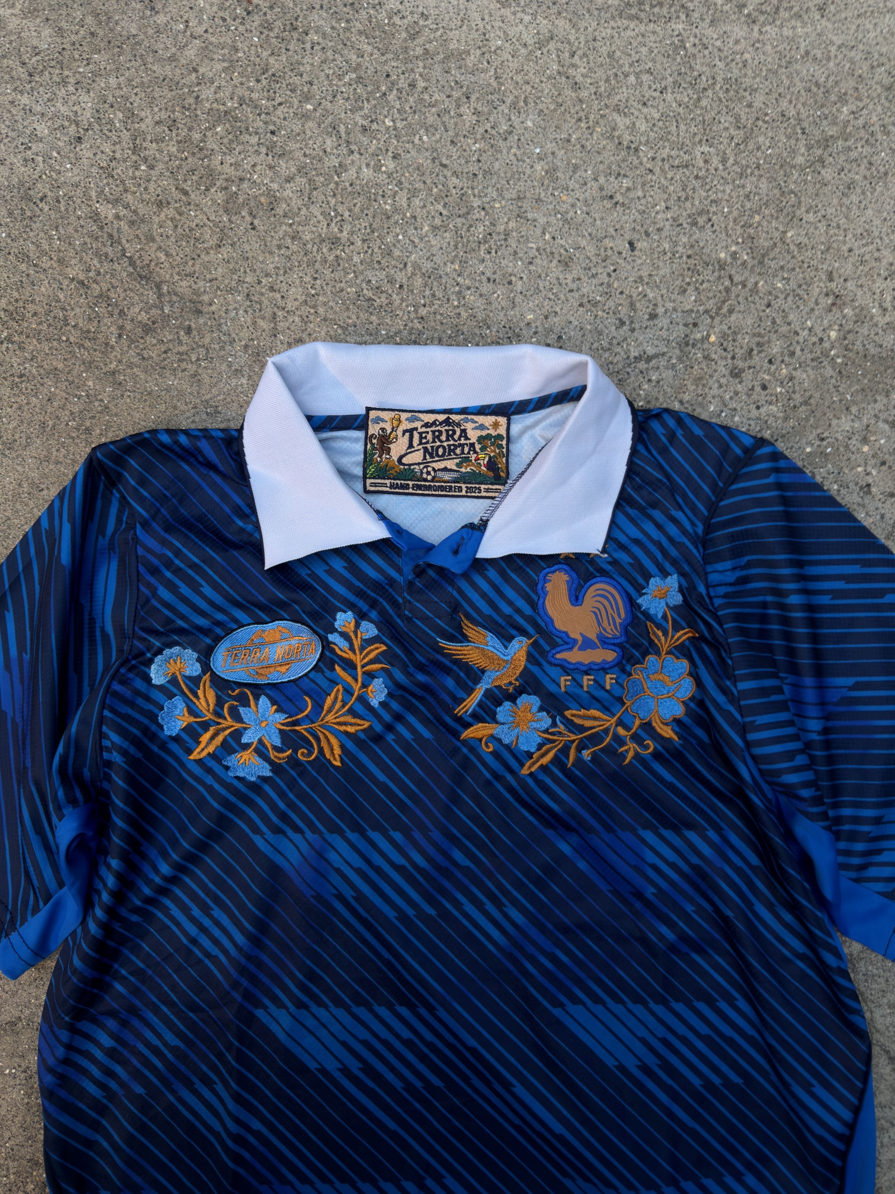 FRANCE EMBROIDERY JERSEY