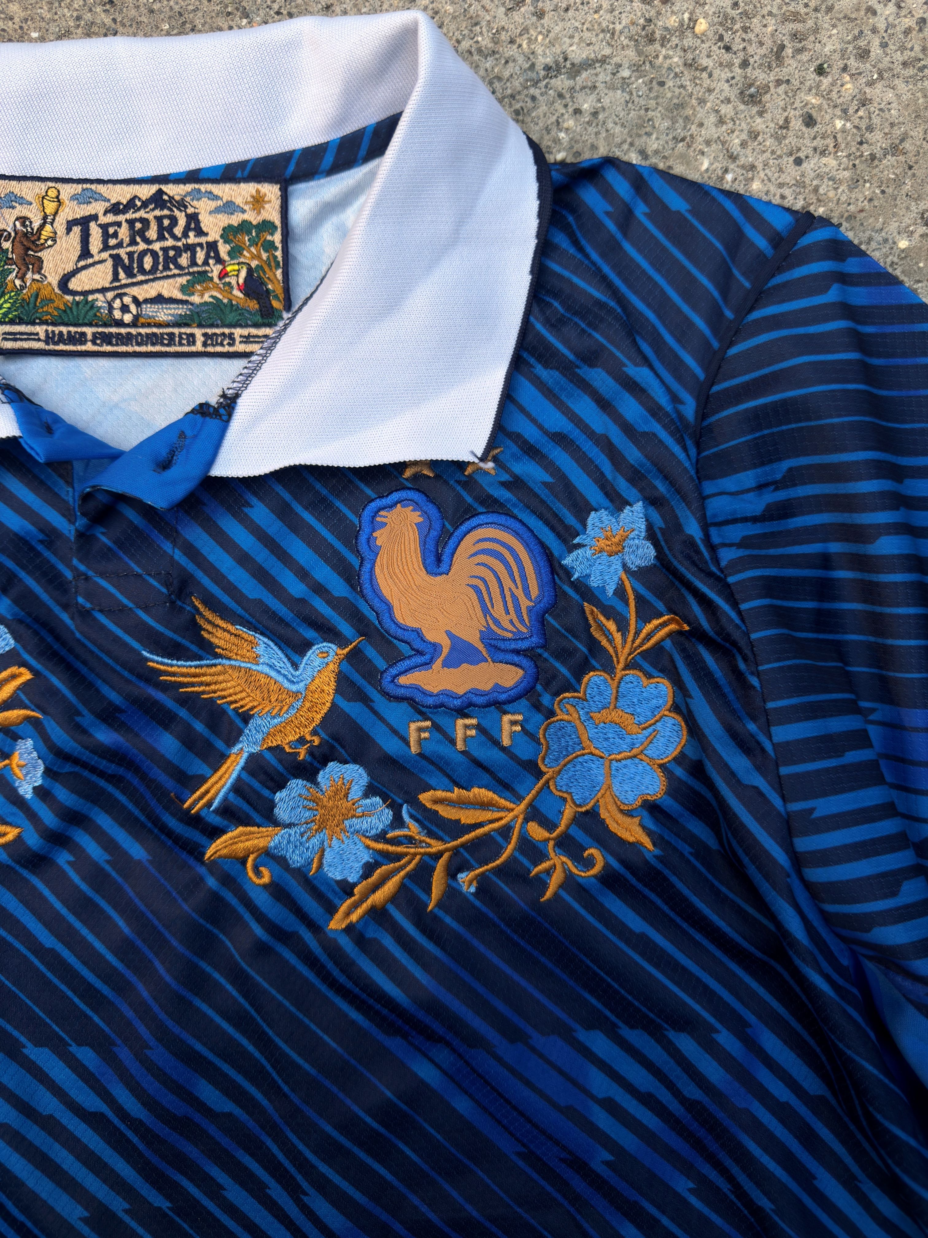 FRANCE EMBROIDERY JERSEY