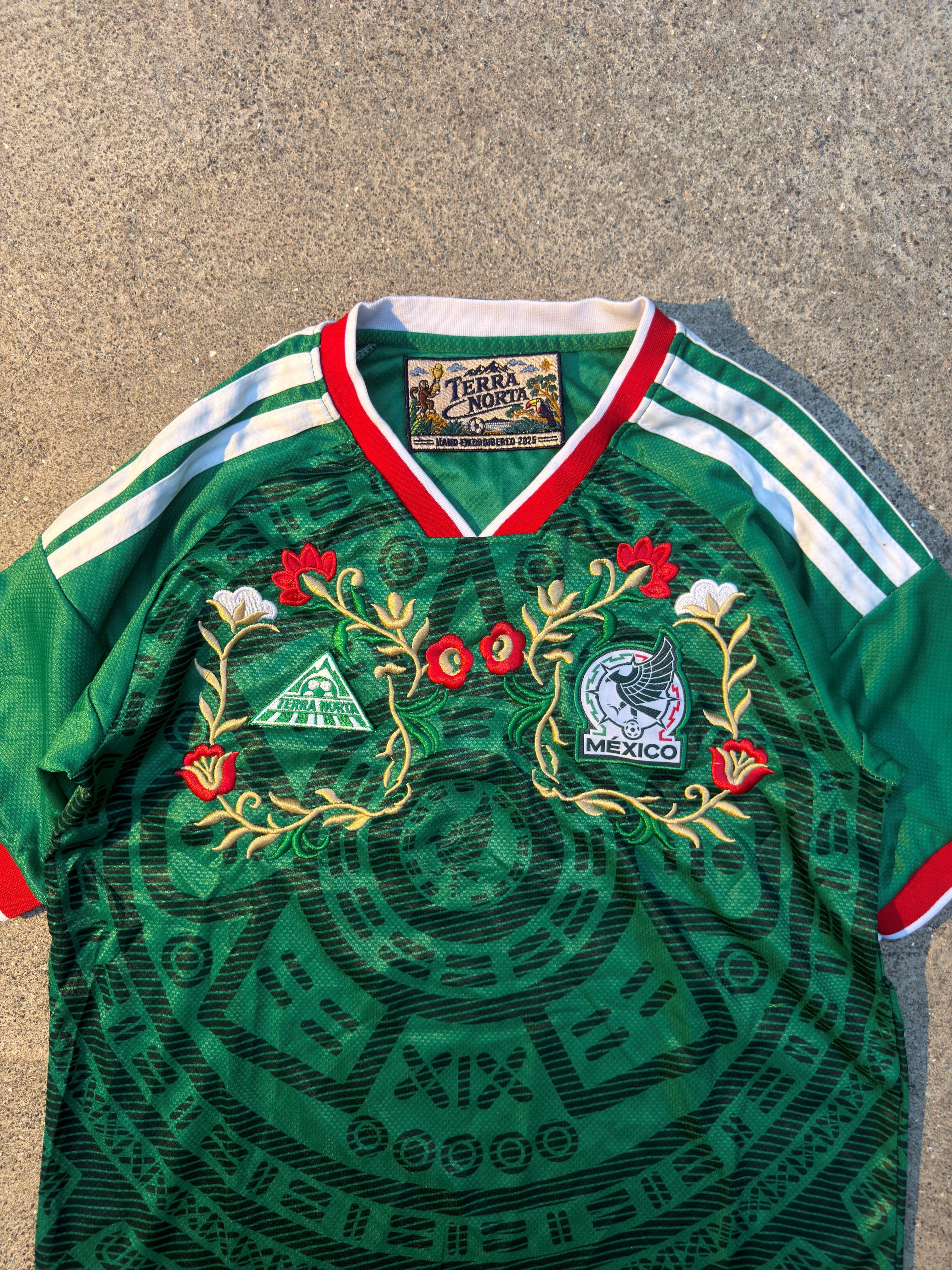 MEXICO EMBROIDERY JERSEY
