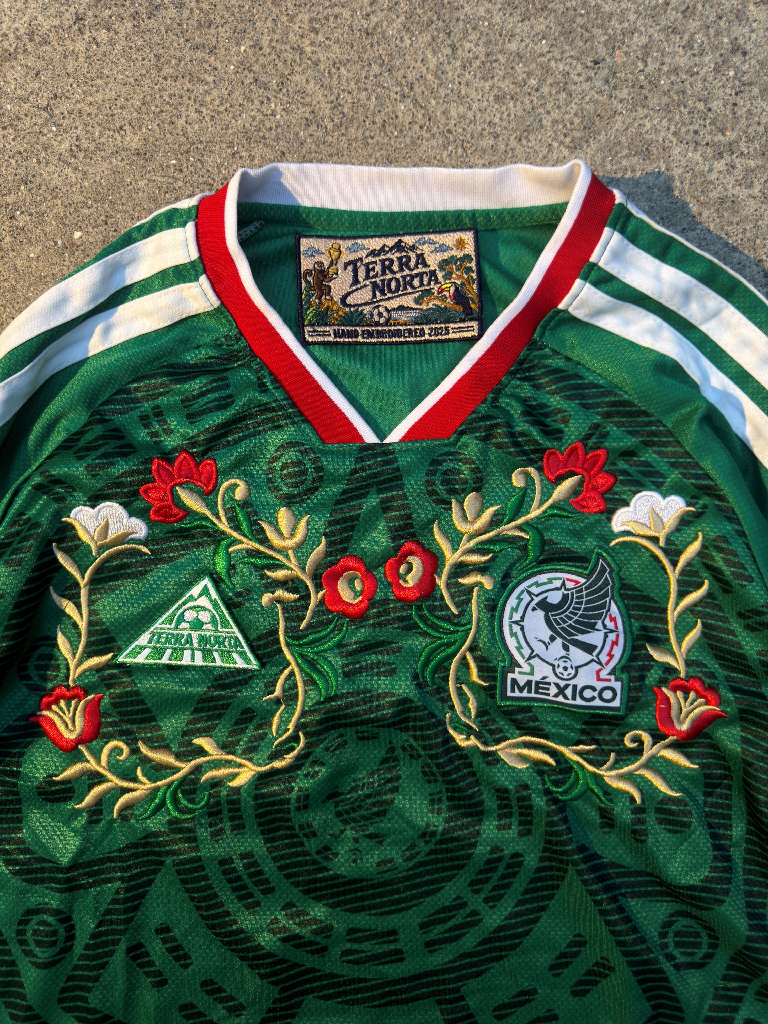 MEXICO EMBROIDERY JERSEY