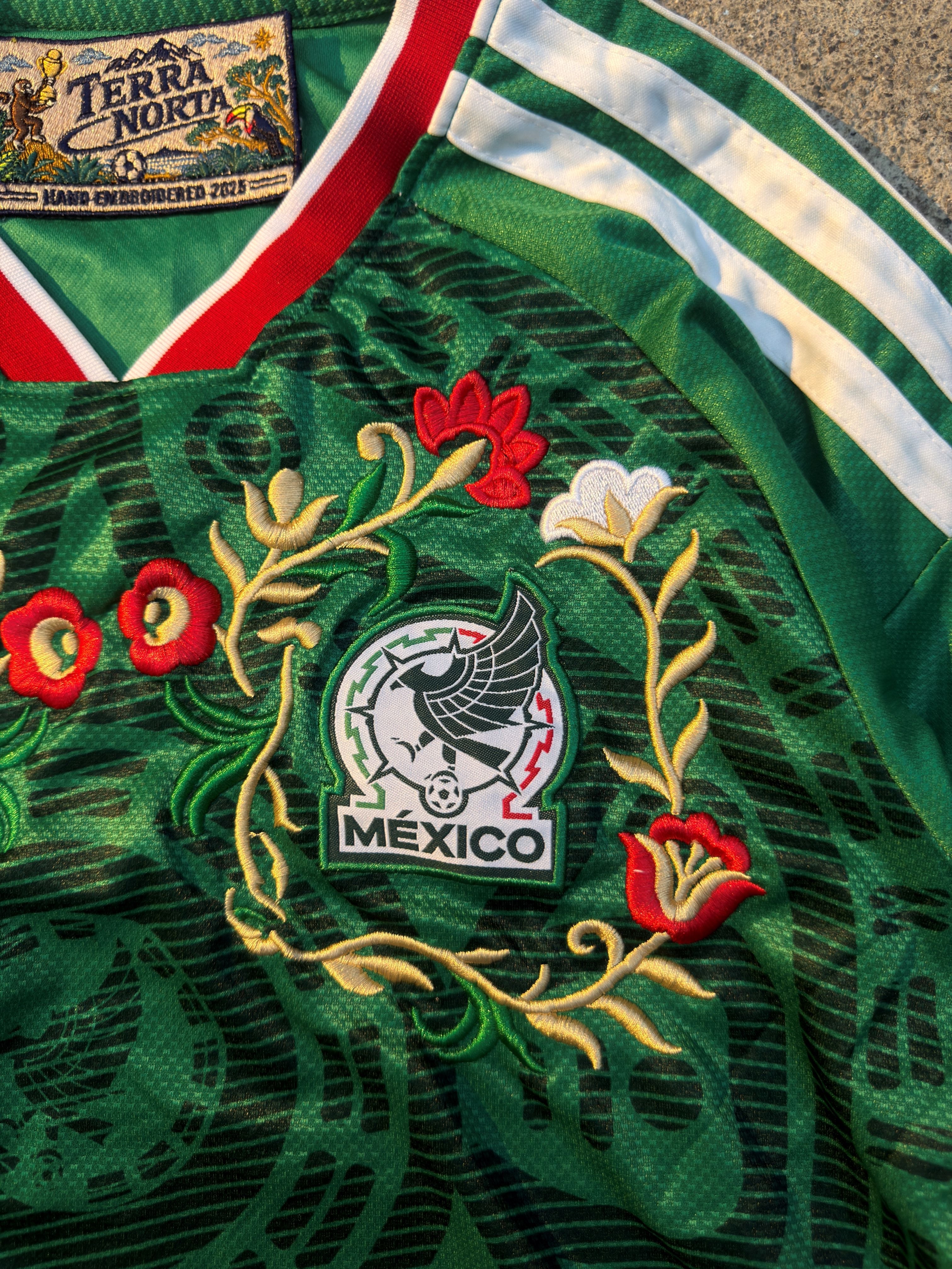 MEXICO EMBROIDERY JERSEY