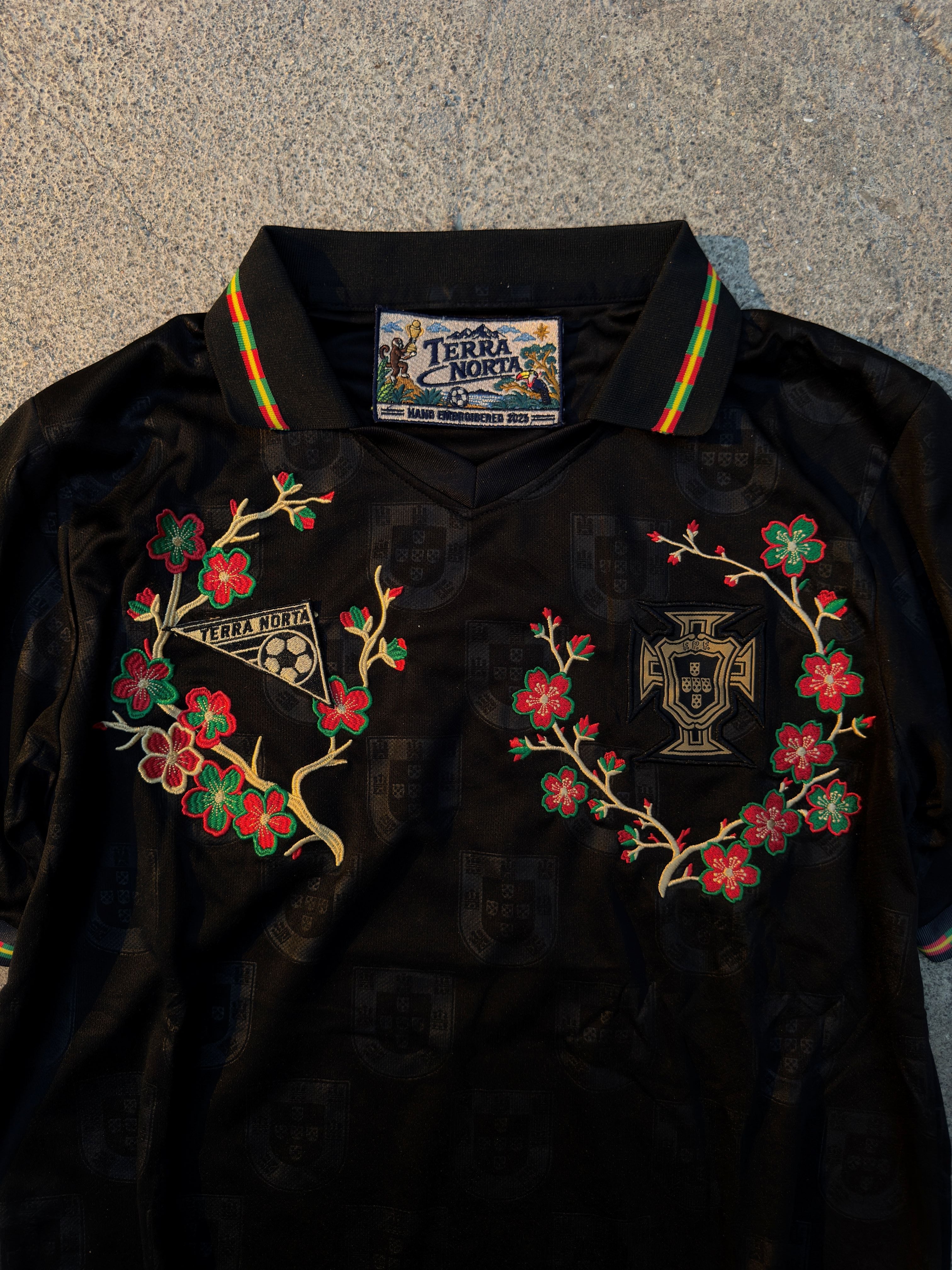 PORTUGAL B EMBROIDERY JERSEY