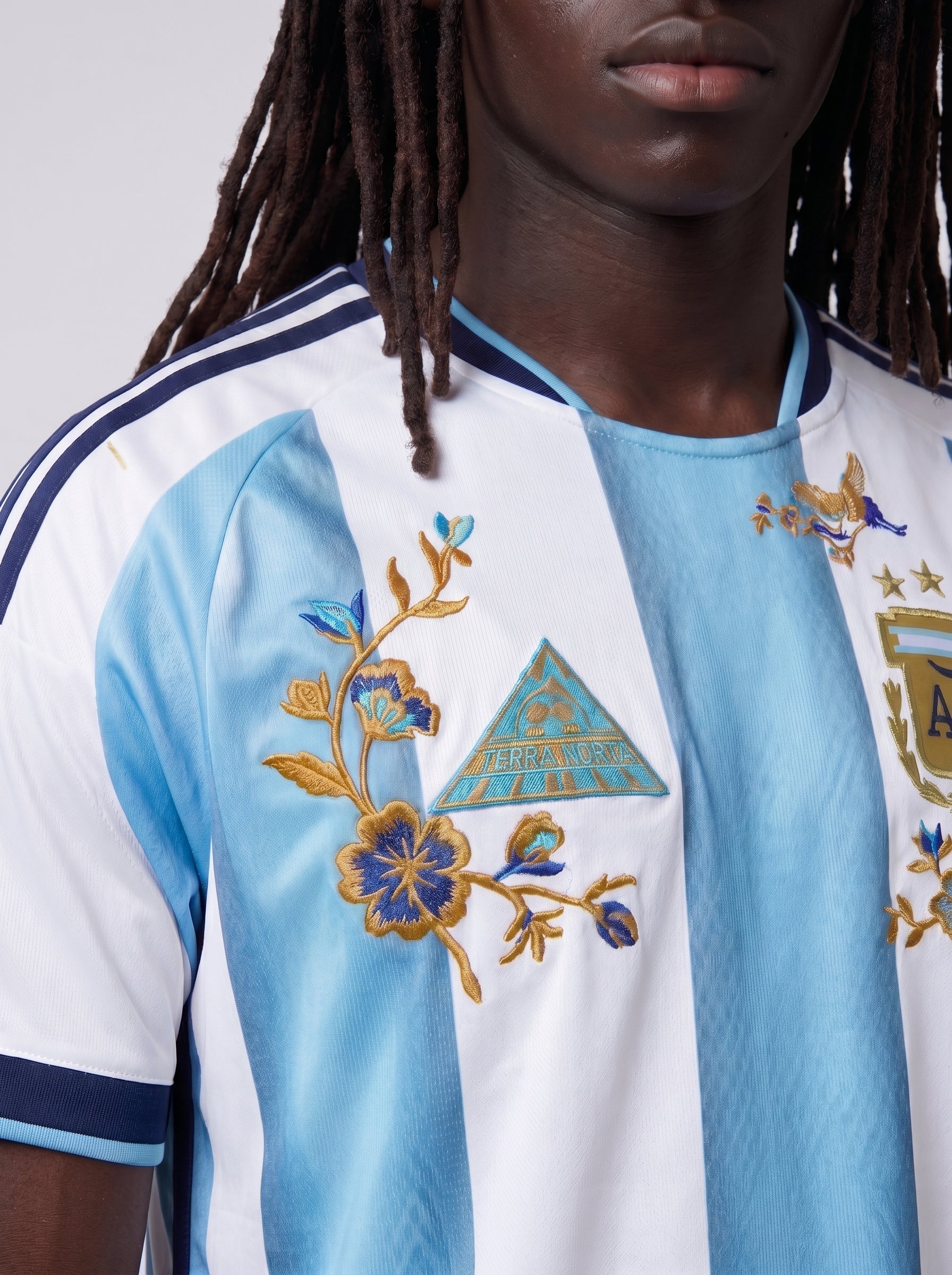 ARGENTINA EMBROIDERY JERSEY
