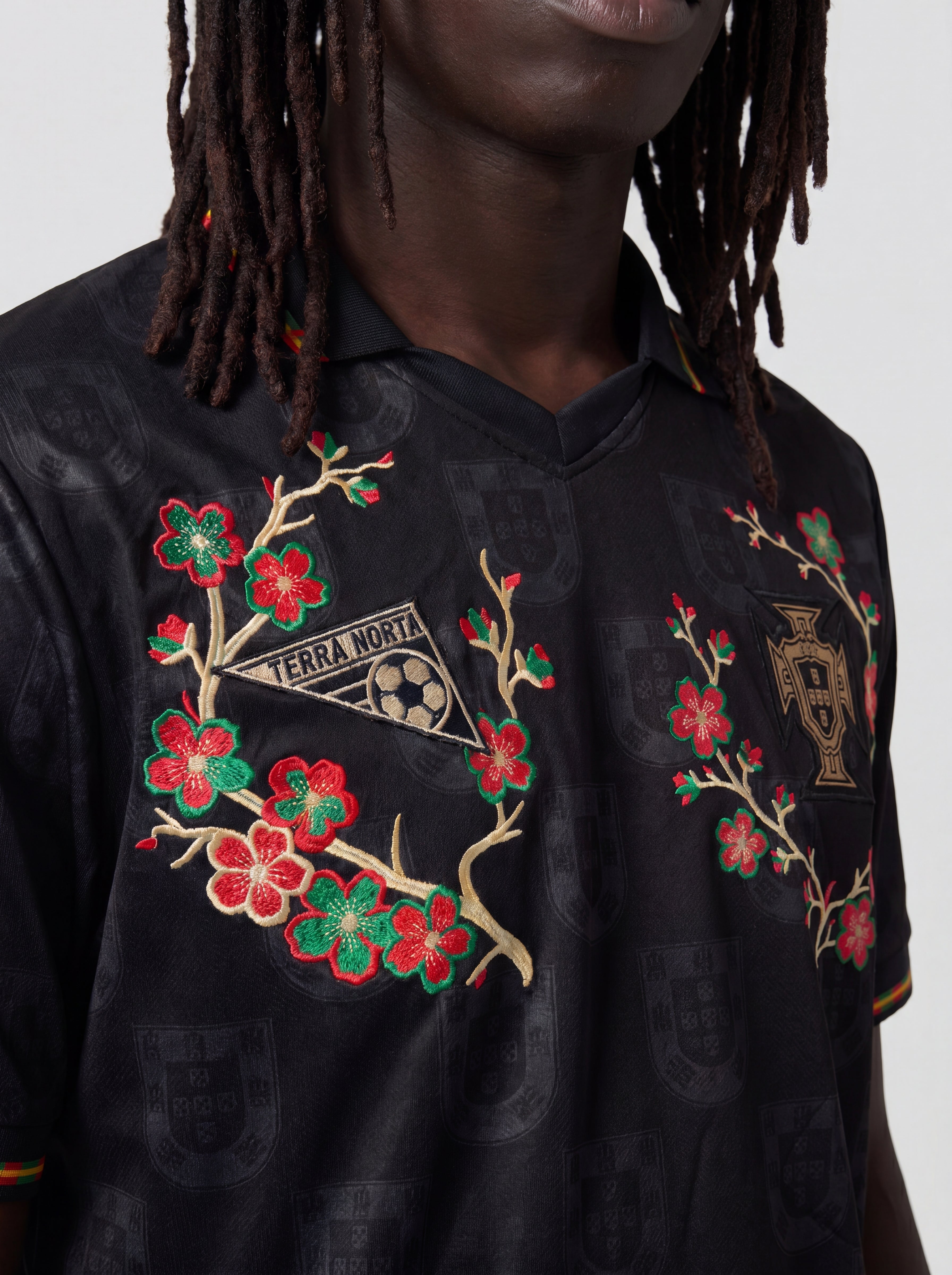 PORTUGAL B EMBROIDERY JERSEY