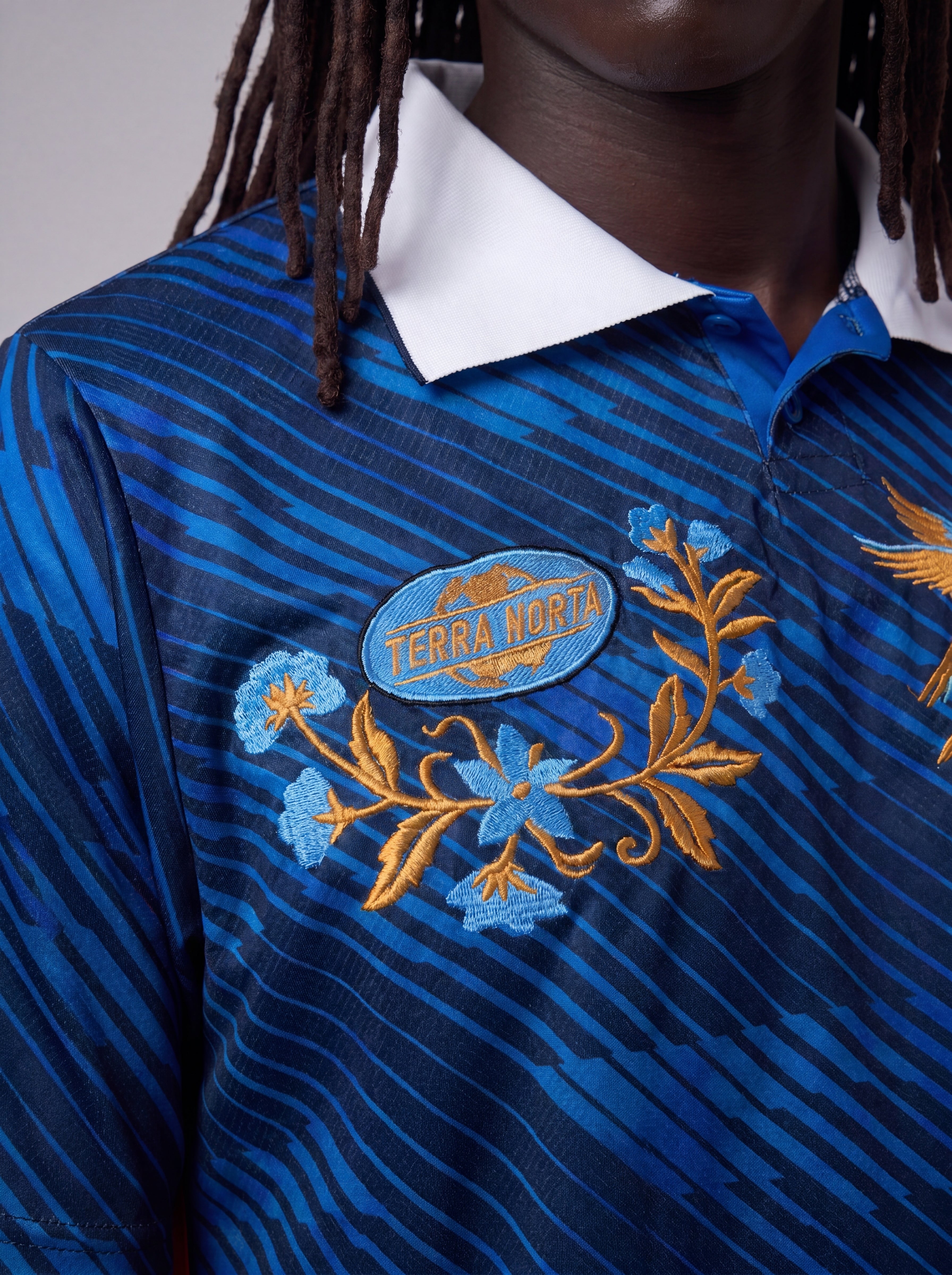 FRANCE EMBROIDERY JERSEY