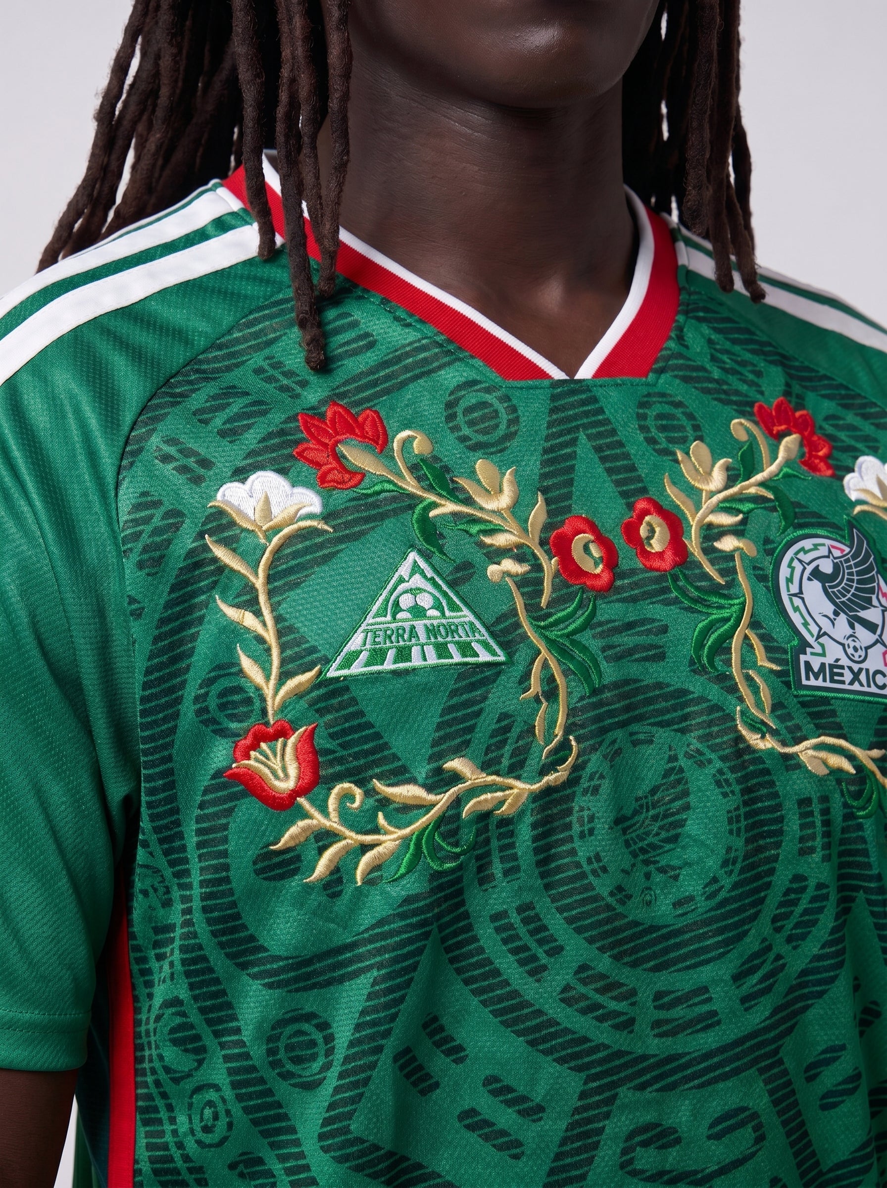 MEXICO EMBROIDERY JERSEY