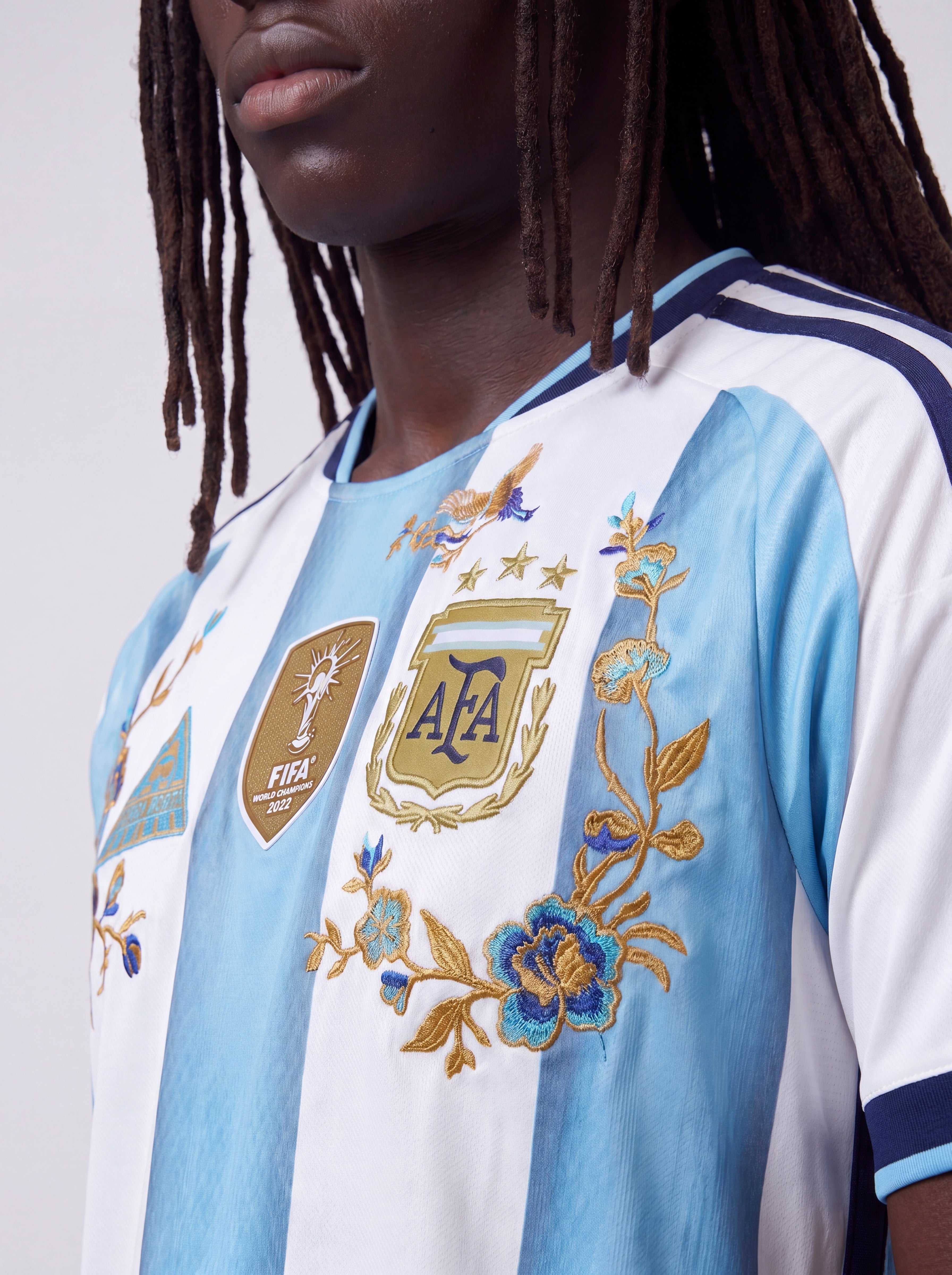 ARGENTINA EMBROIDERY JERSEY