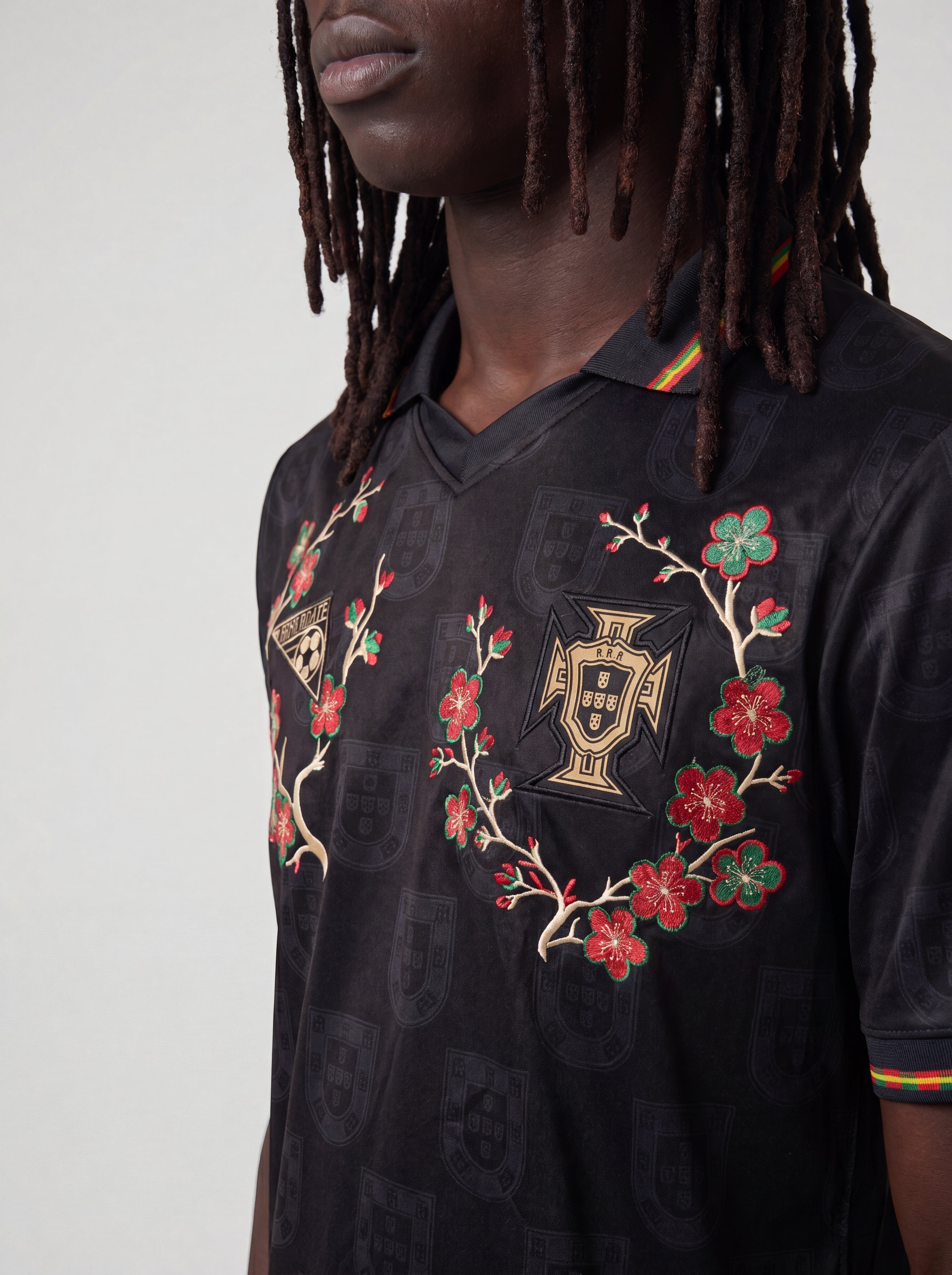 PORTUGAL B EMBROIDERY JERSEY