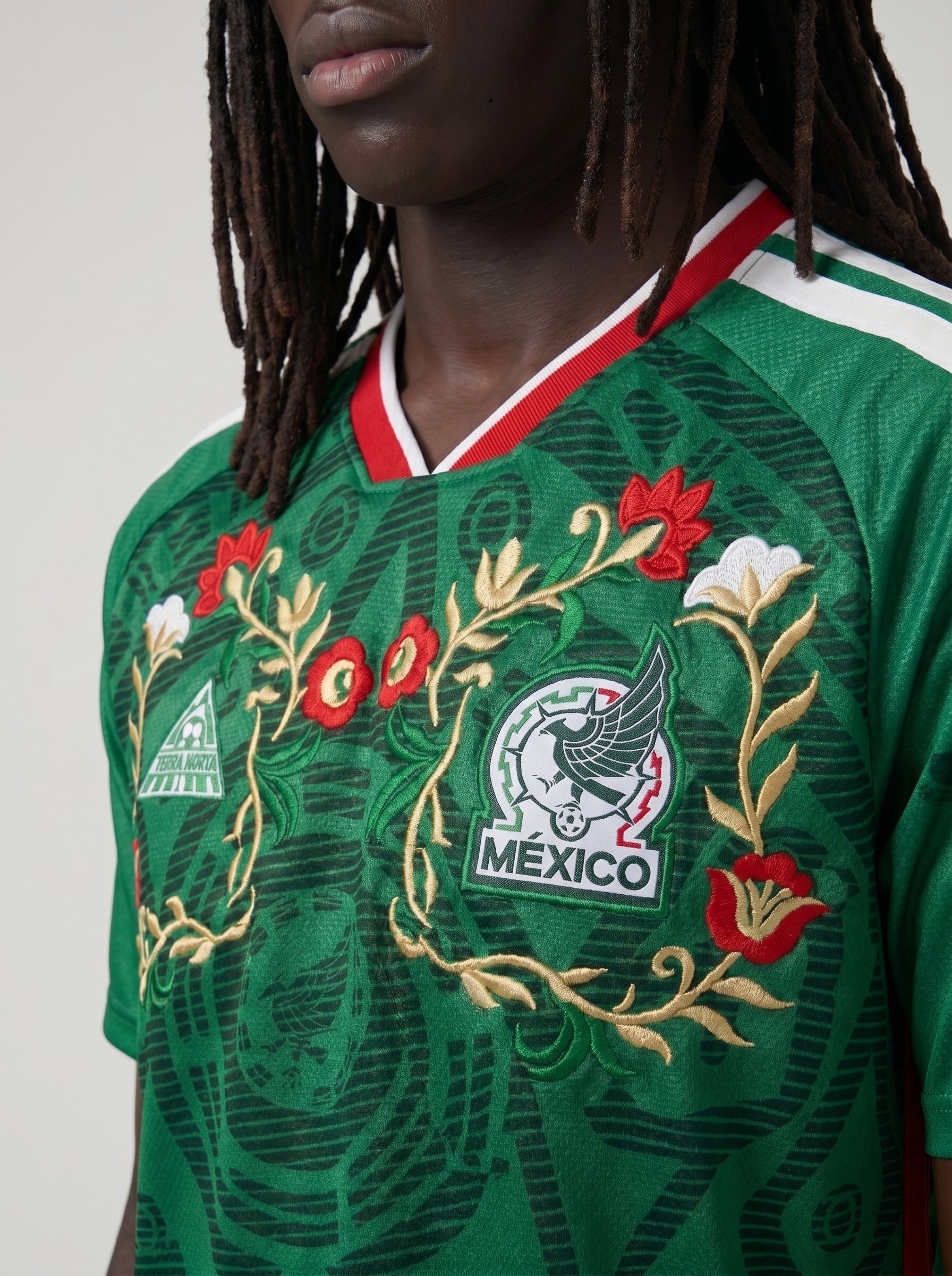 MEXICO EMBROIDERY JERSEY